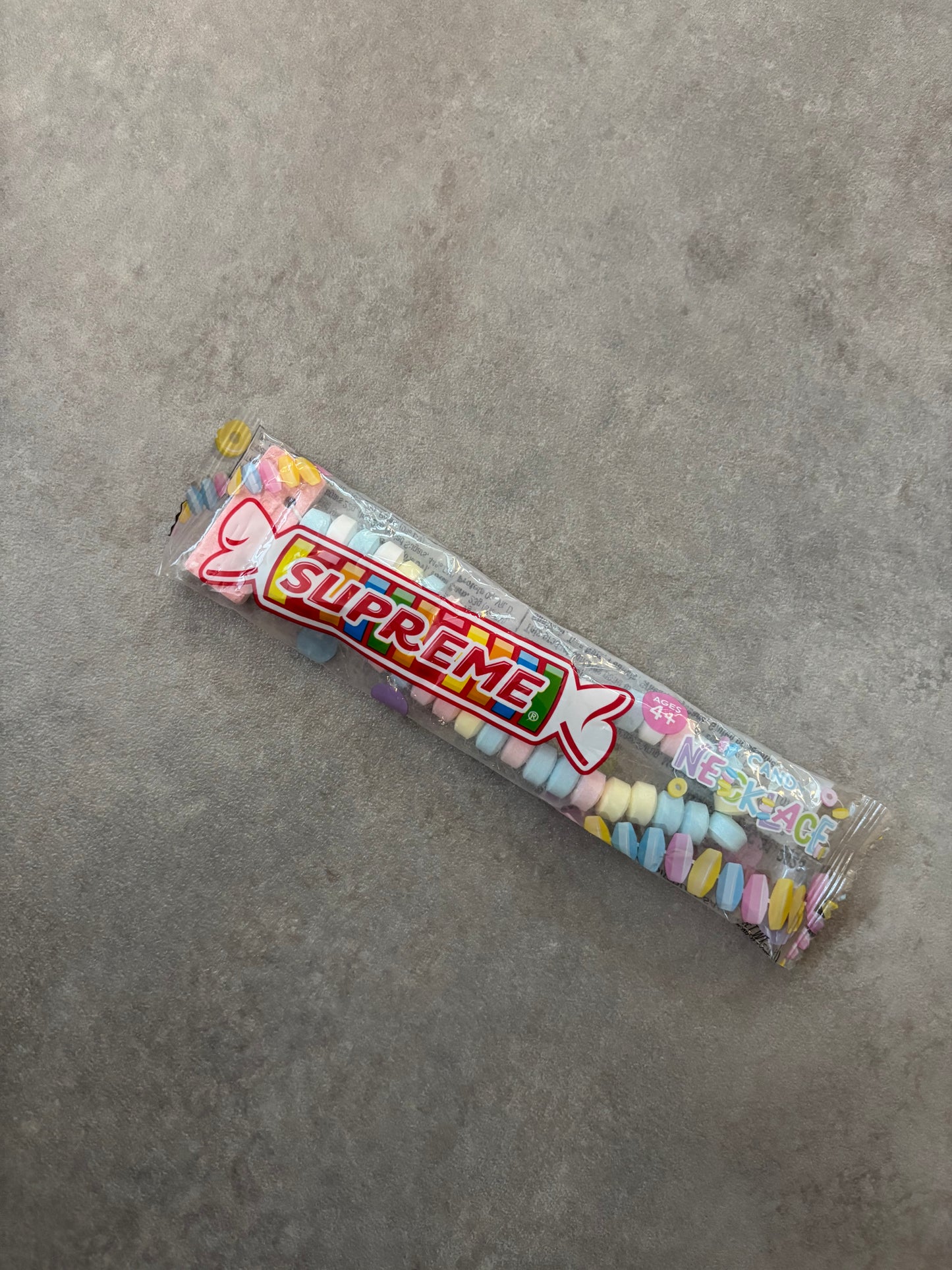 Supreme Smarties Candy Necklace