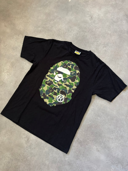 A Bathing Ape Green Camo Ape Head (Str. M)