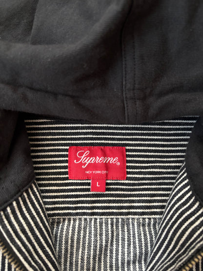 Supreme Striped Hooded Jacket (Str. L)