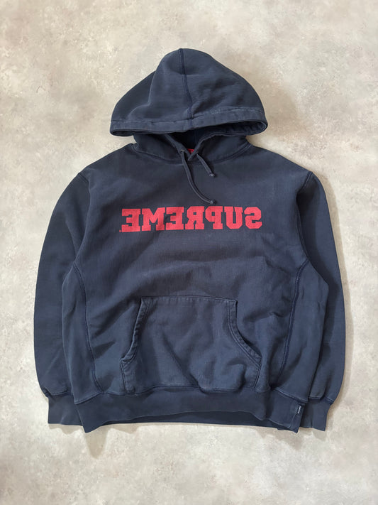 Supreme Reverse Hooded Sweatshirt (Str. S)