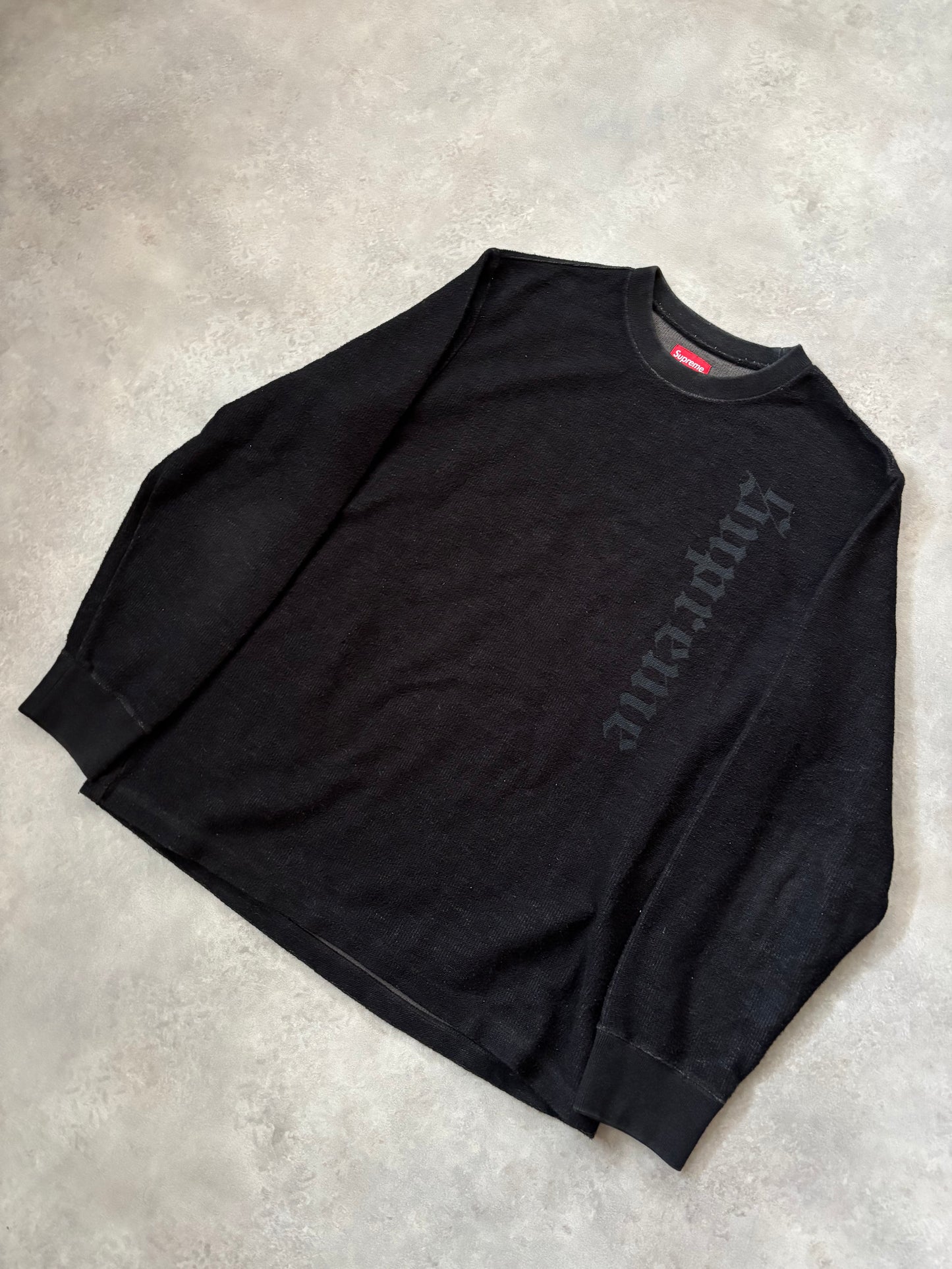 Supreme Reverse Terry L/S Top (Str. M)