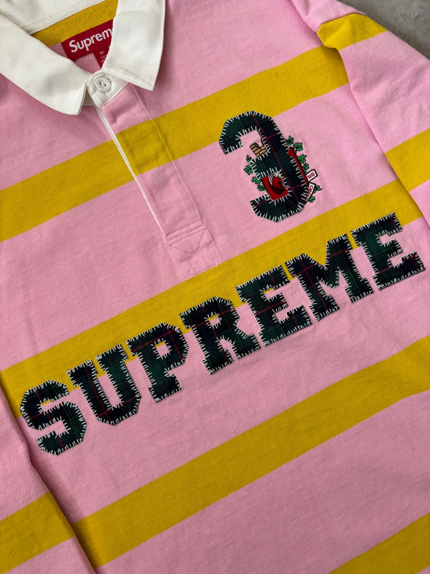 Supreme Stripe Rugby Polo (Str. M)