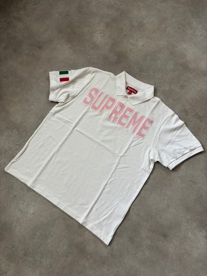 Supreme Twill Appliqué Polo (Str. M)