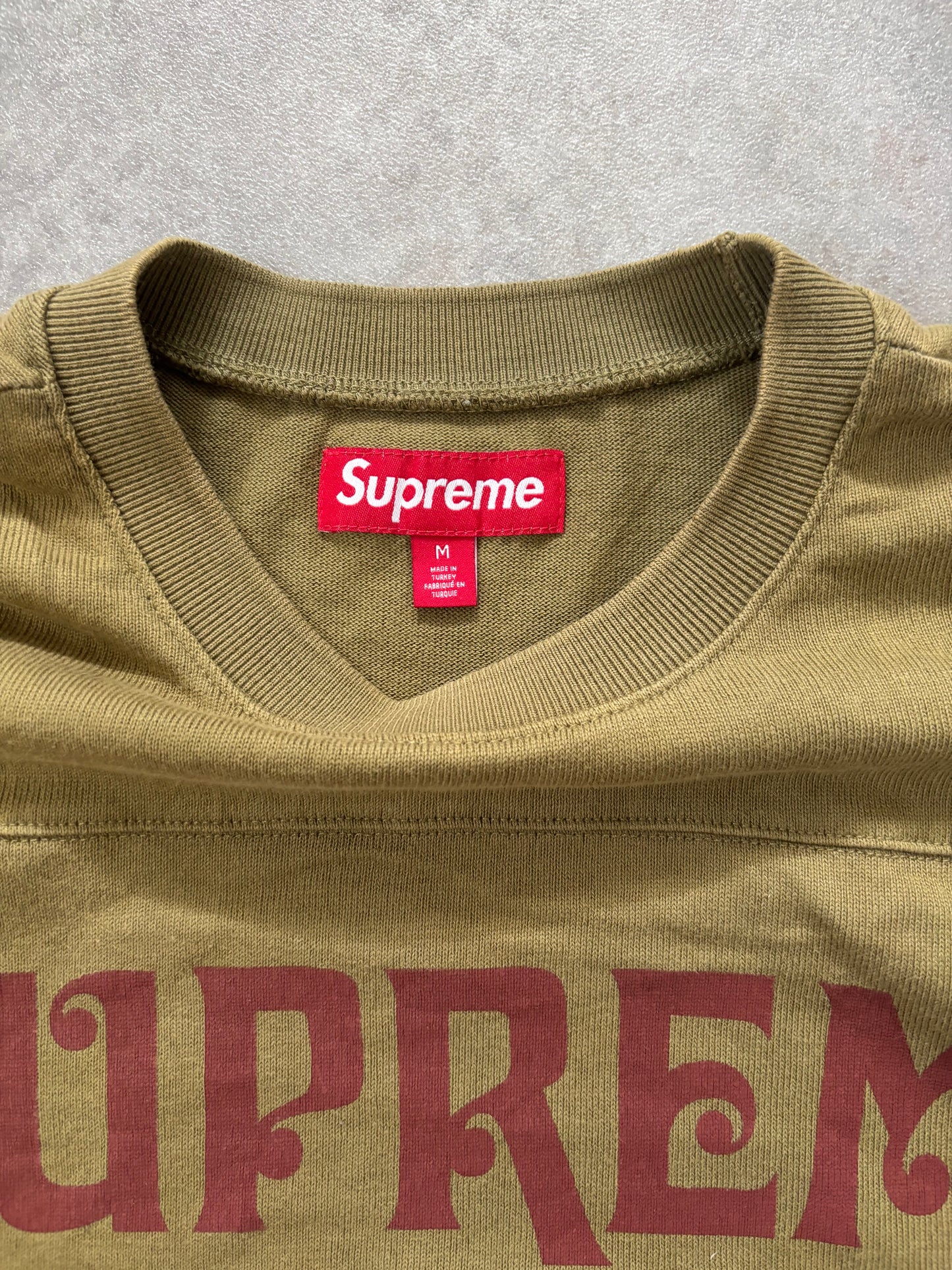 Supreme Affiliated L/S Football Top (Str. M)