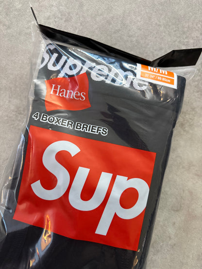 Supreme Hanes Boxers (4 Pack) (Str. M)