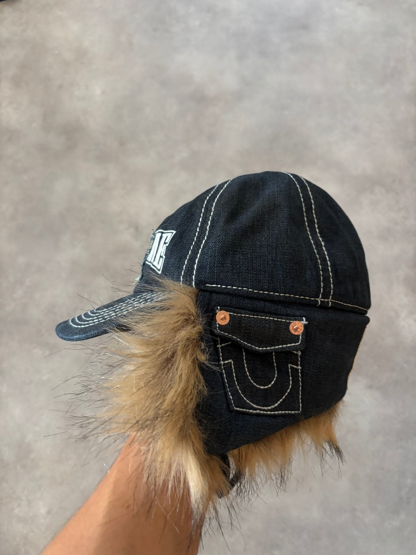 Supreme True Religion Earflap 5-Panel (Str. S/M)