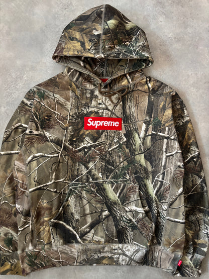 Supreme Box Logo Hooded Sweatshirt (Str. M)