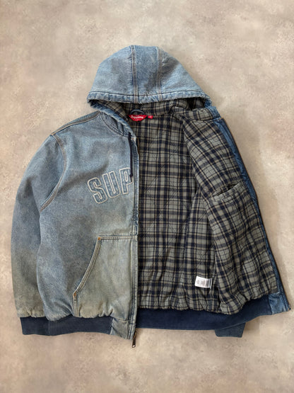 Supreme Reflective Arc Hooded Work Jacket (Str. L)