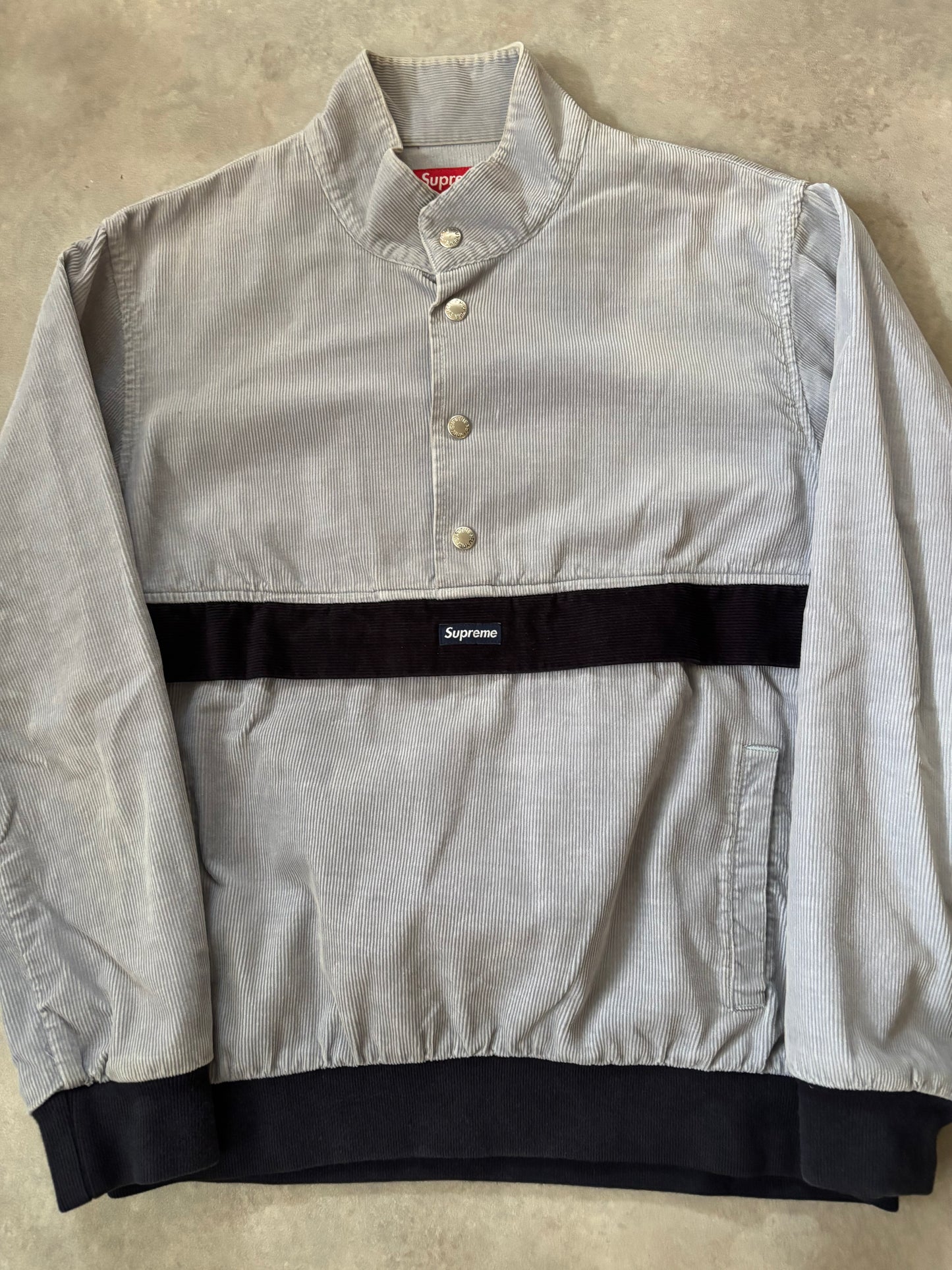 Supreme Corduroy Box Logo Pullover (Str. M)