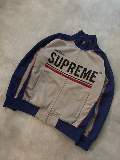 Supreme World Famous Jacquard Track Jacket (Str. M)