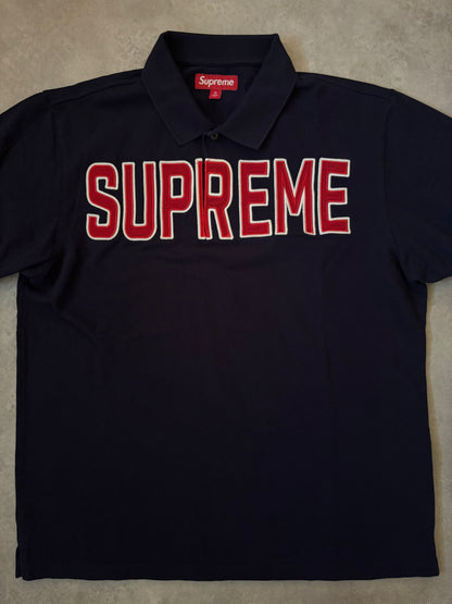 Supreme Twill Appliqué Polo (Str. M)