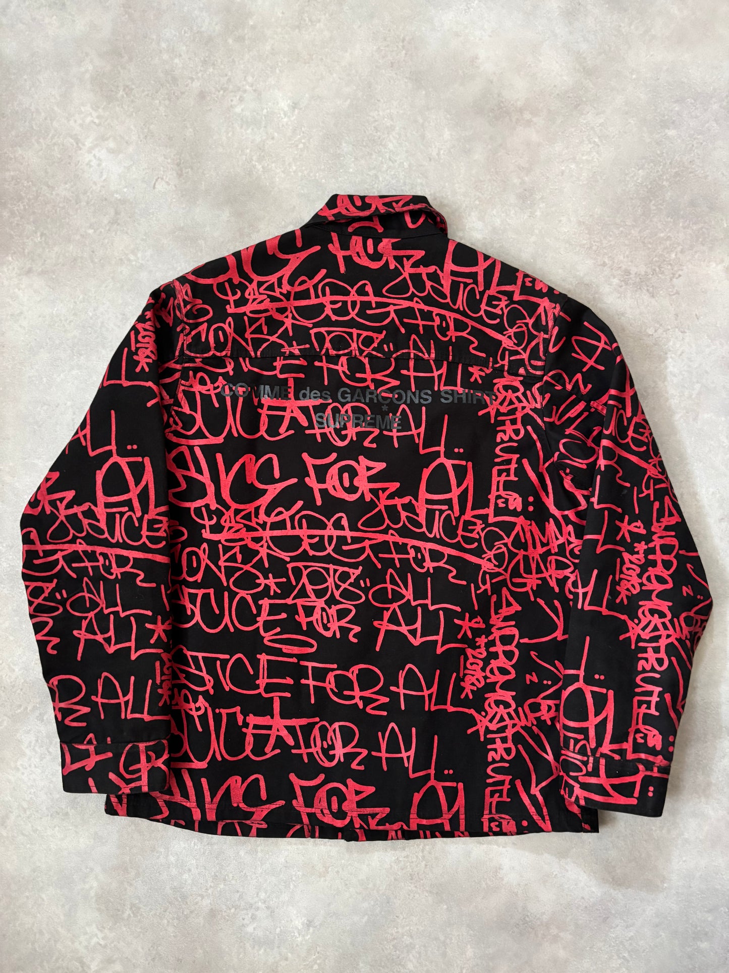Supreme x CDG Justice For All Jacket (Str. M)