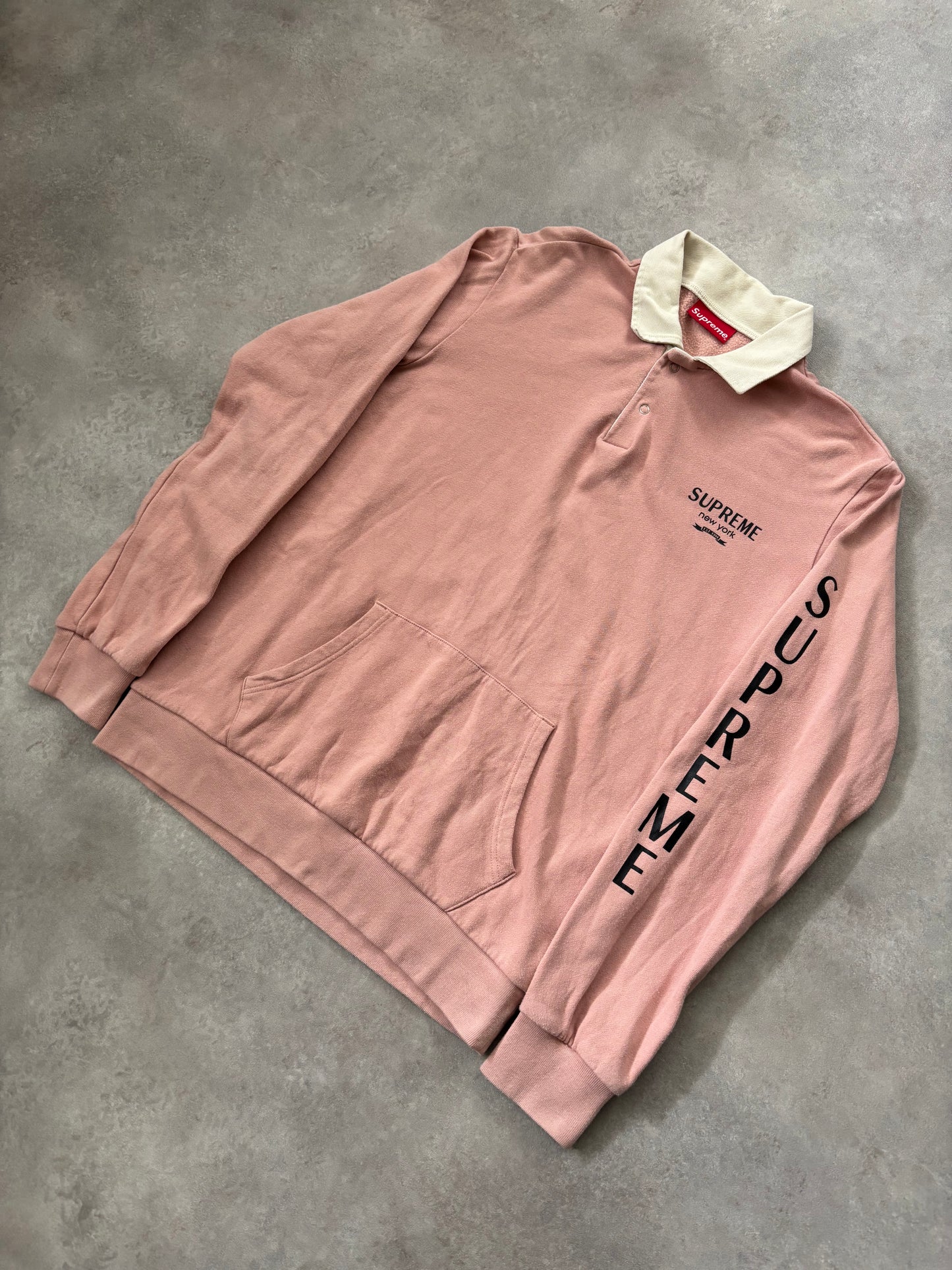 Supreme Longsleeve Rugby Polo (Str. M)