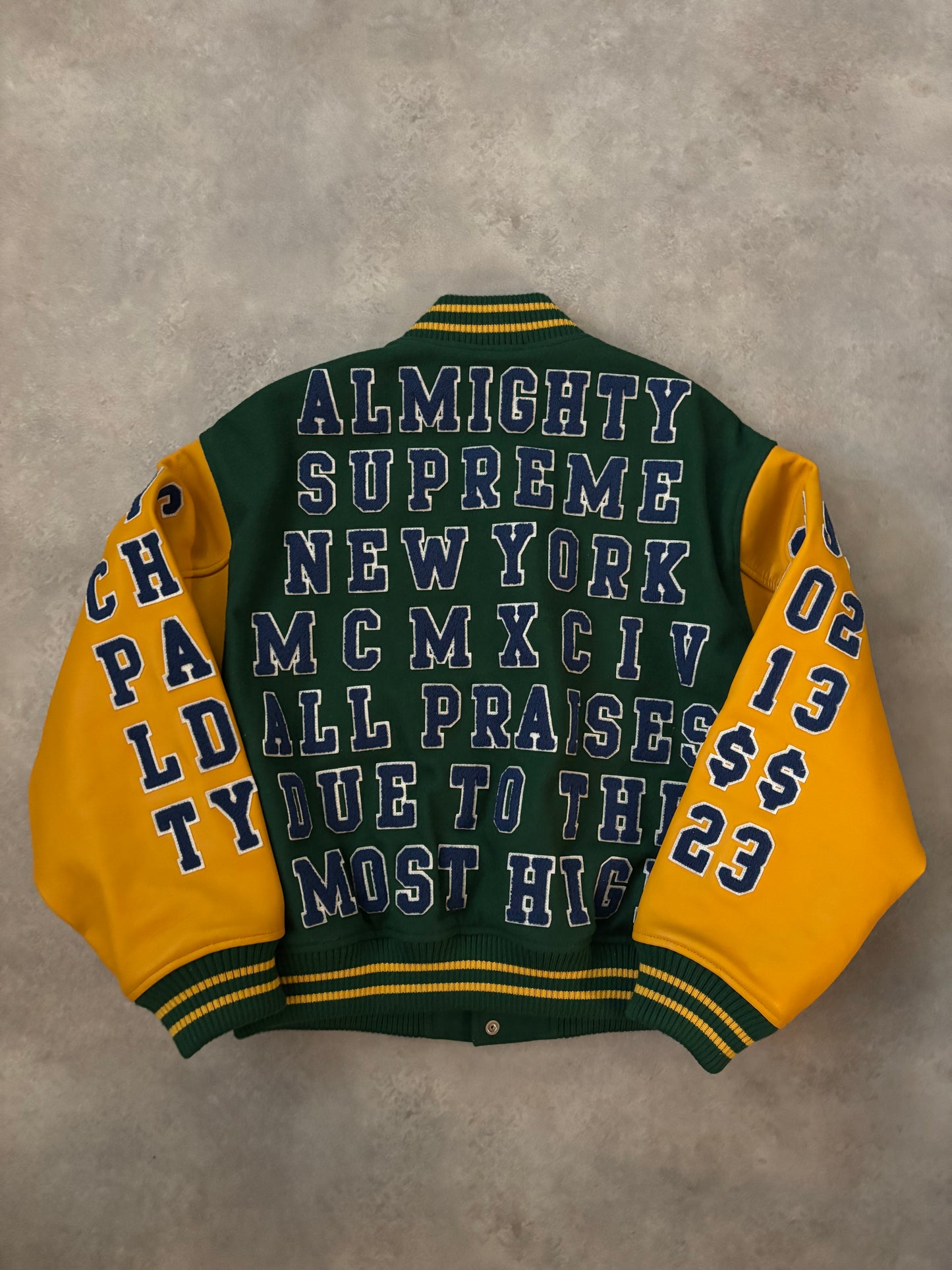 Supreme Praises Varsity Jacket (Str. L)