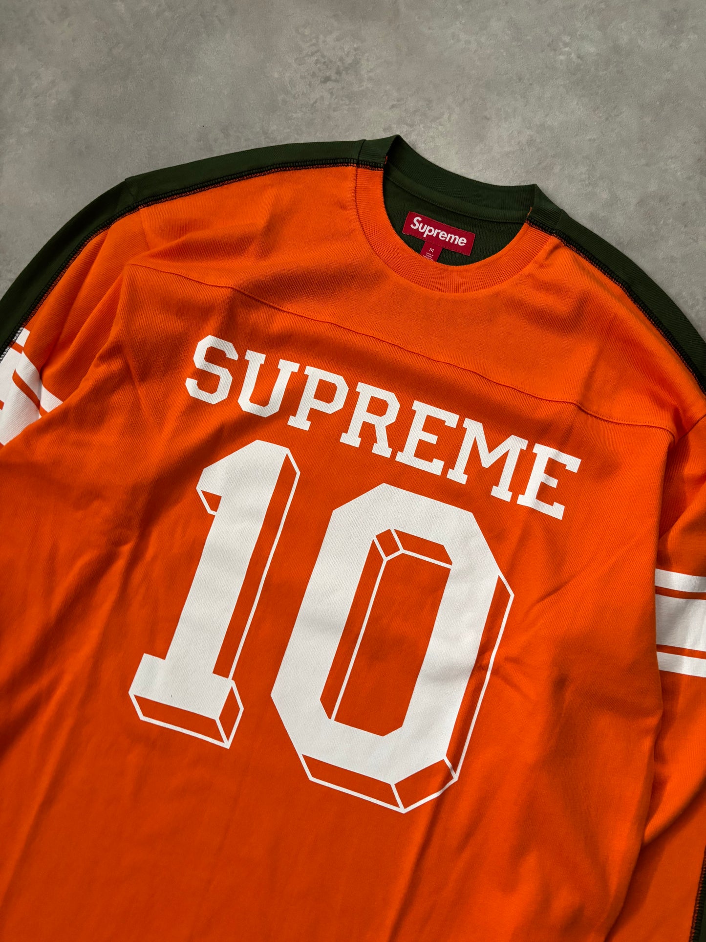 Supreme Split L/S Football Top (Str. M)