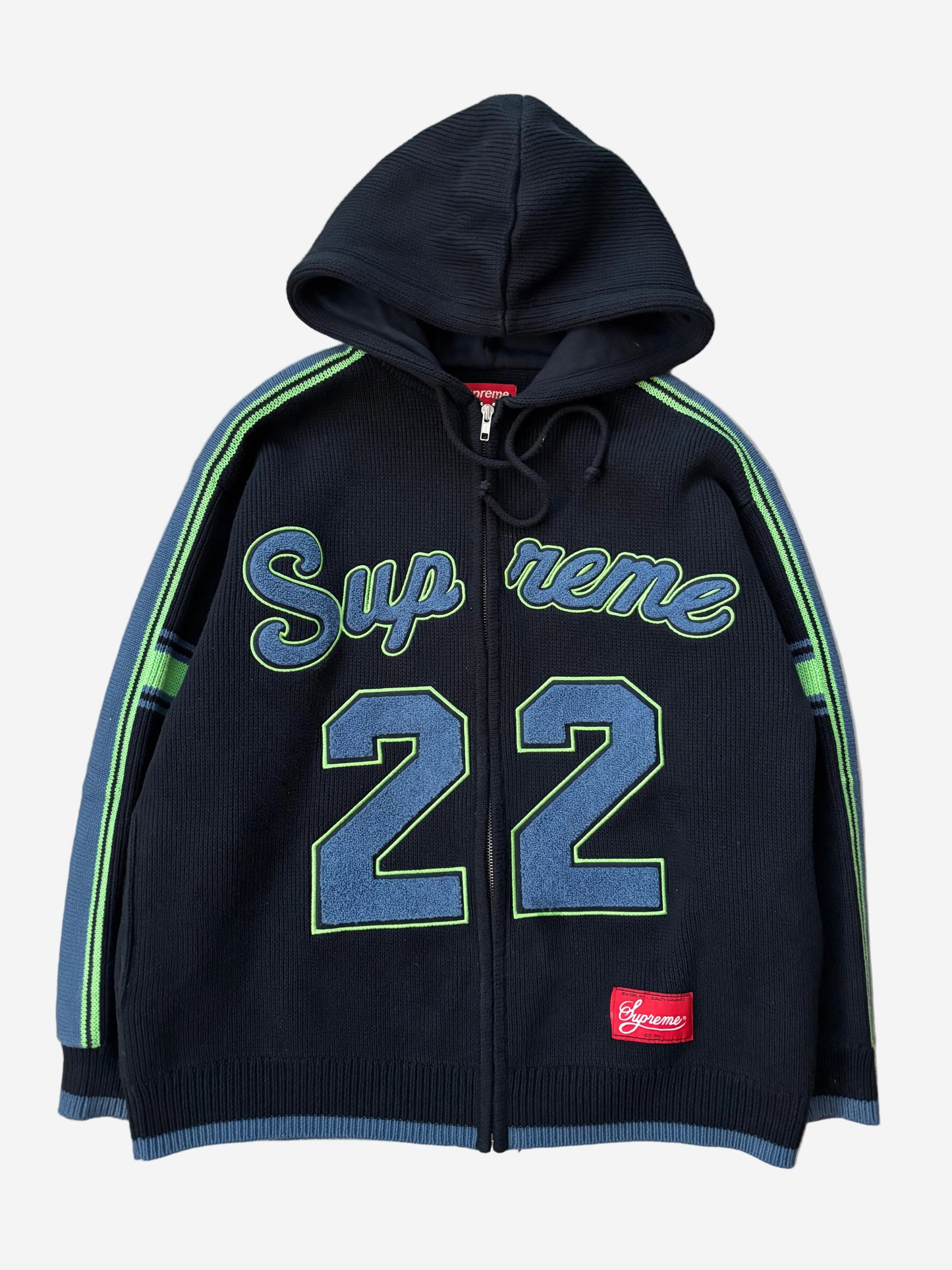 Supreme Sport Zip Up Hooded Sweater (Str. M)
