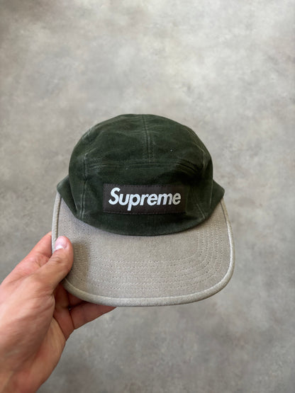 Supreme 2-Tone Moleskin Camp Cap