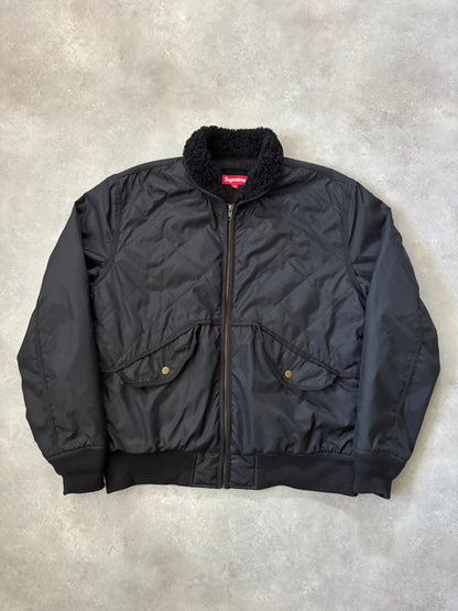 Supreme Quilted Nylon Tanker Jacket (Str. M)
