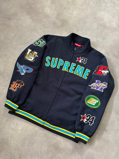 Supreme Mascots Zip Up Sweatshirt (Str. M)