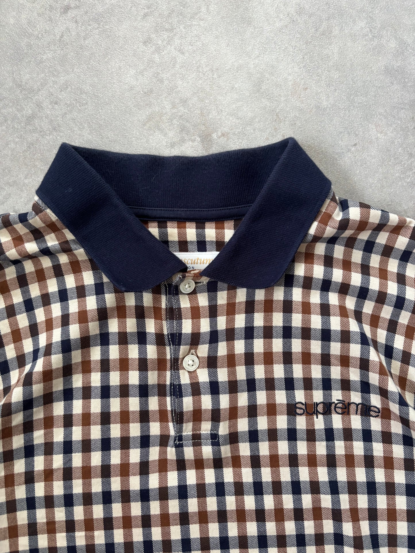 Supreme Aquascutum Club Check Polo (Str. M)