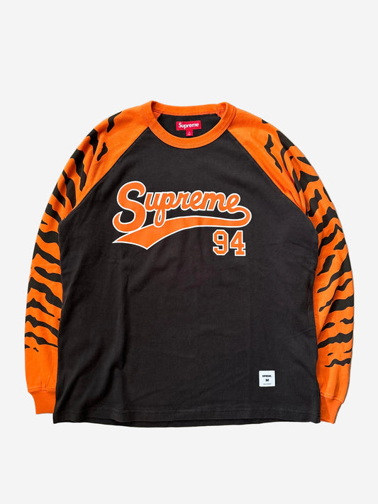 Supreme Tiger Raglan L/S Top (Str. M)