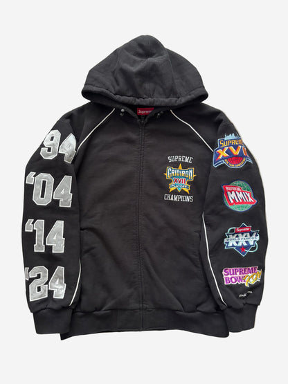 Supreme Playoffs Zip Up Hooded Sweatshirt (Str. S)