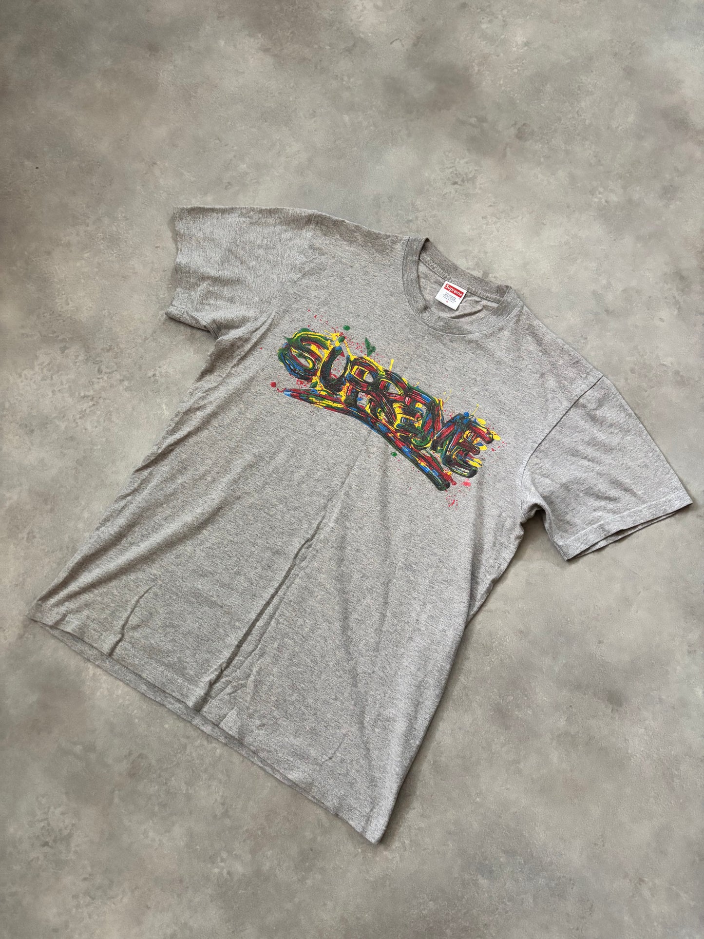 Supreme Paint Logo Tee (Str. S)