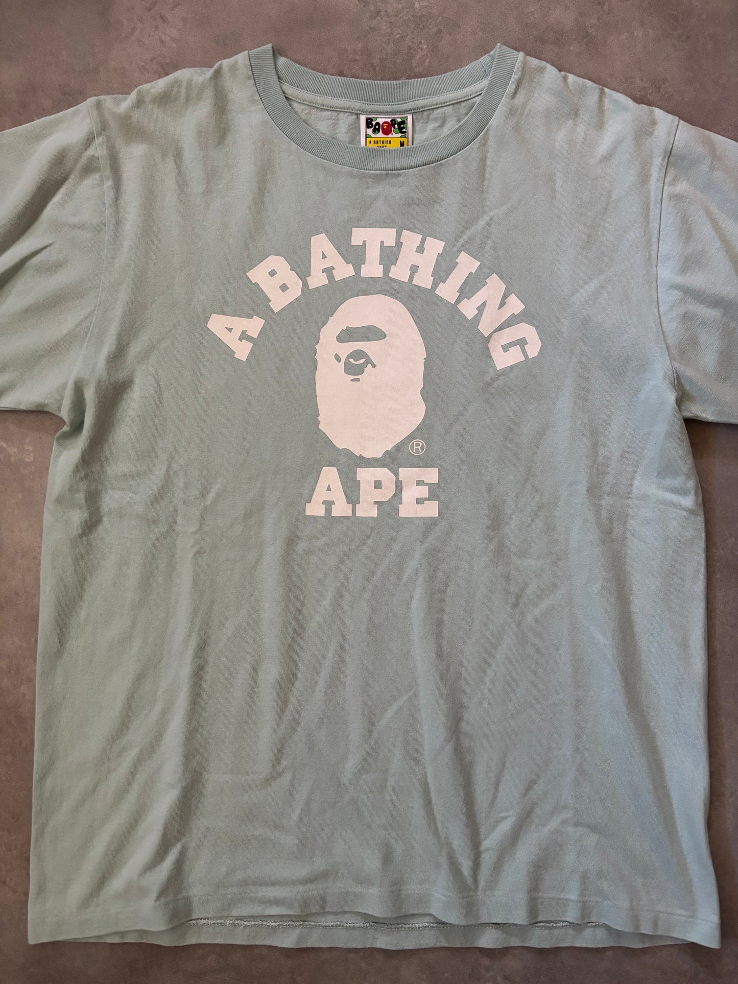 A Bathing Ape Baby Blue White Ape Head (Str. M)
