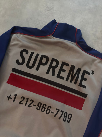Supreme World Famous Jacquard Track Jacket (Str. M)