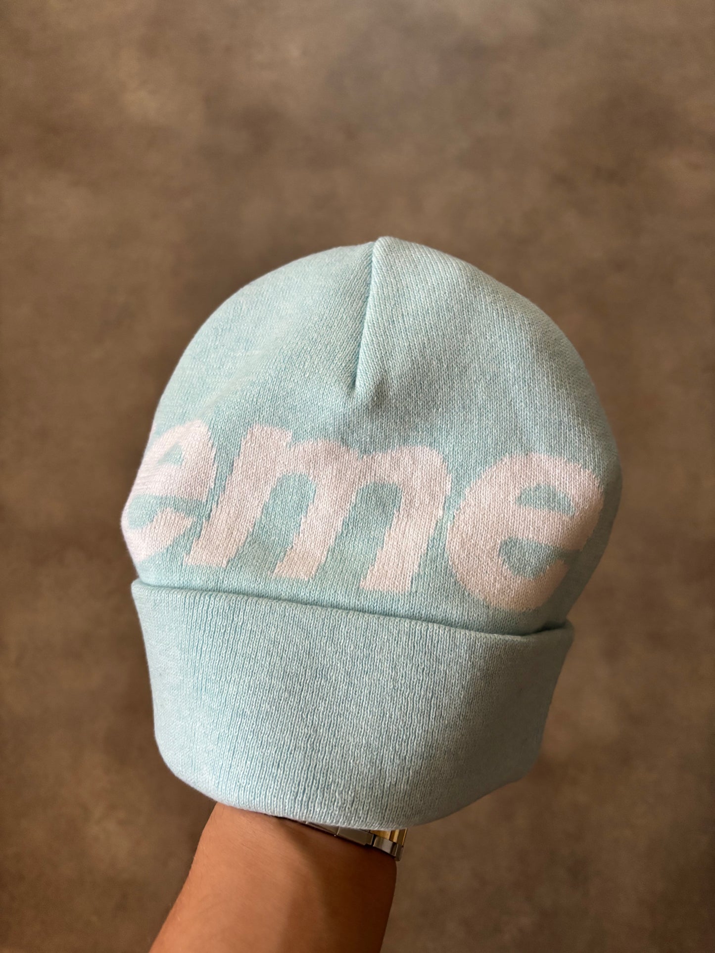 Supreme Big Logo Beanie