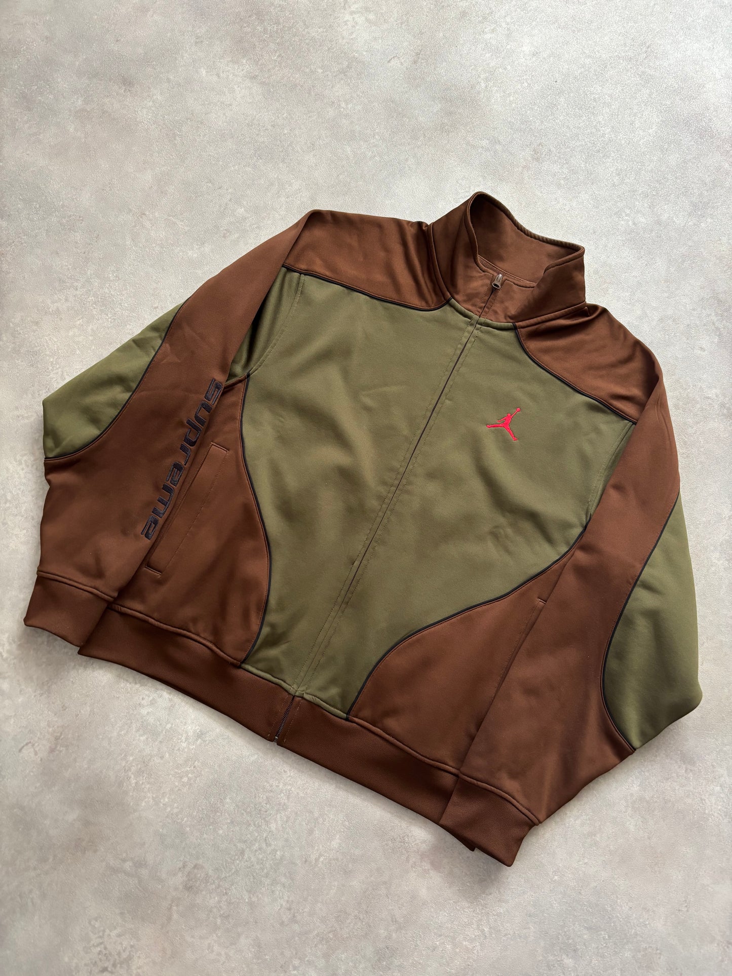 Supreme Jordan Tricot Track Jacket (Str. M)