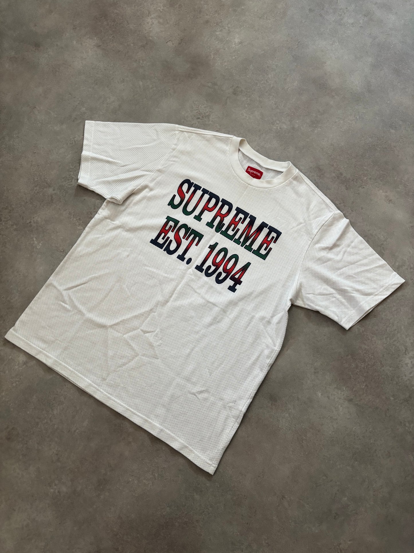 Supreme EST. 1994 Mesh Tee (Str. M)