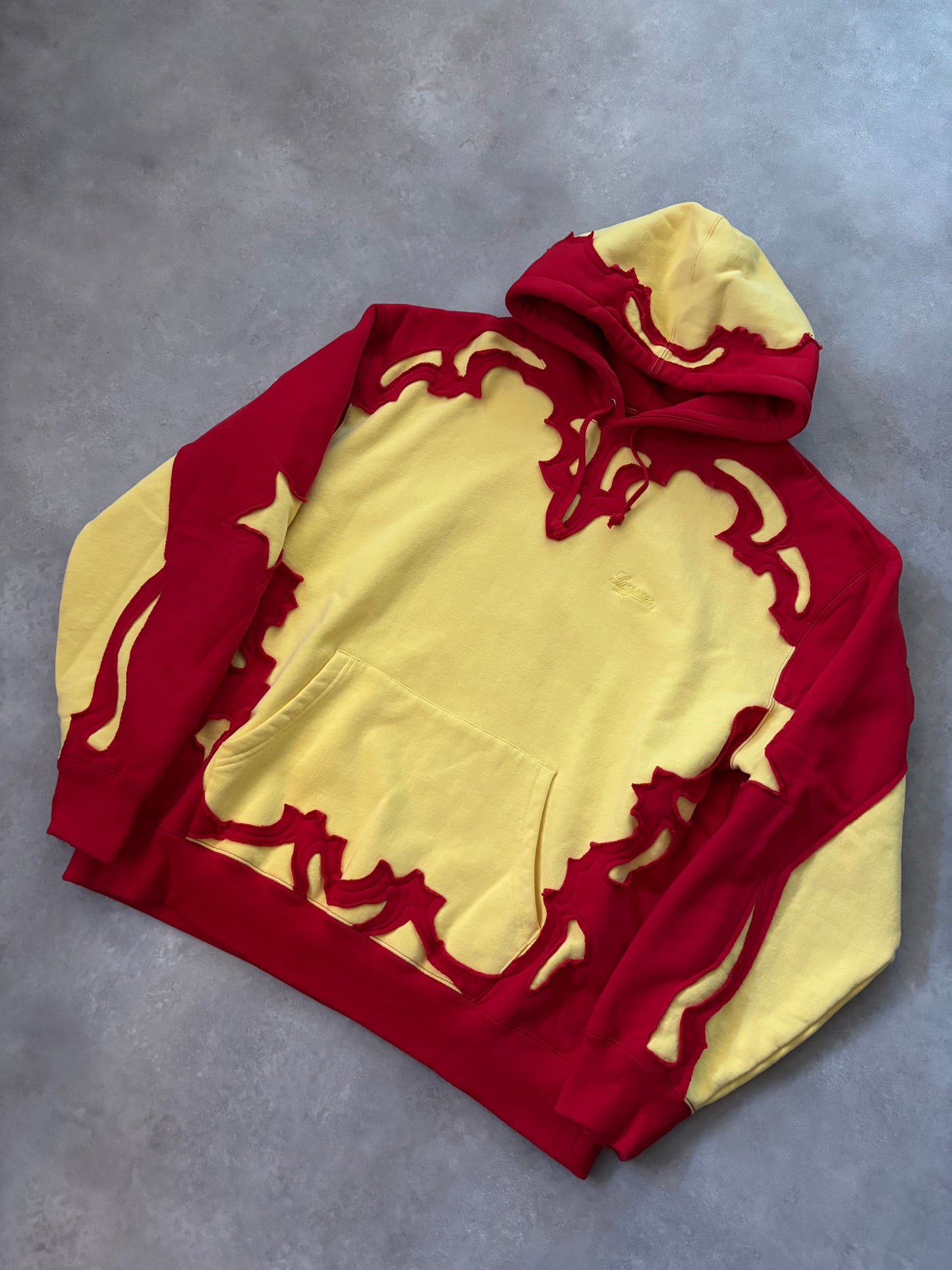 Supreme Western Cut Out Hooded Sweatshirt (Str. L)