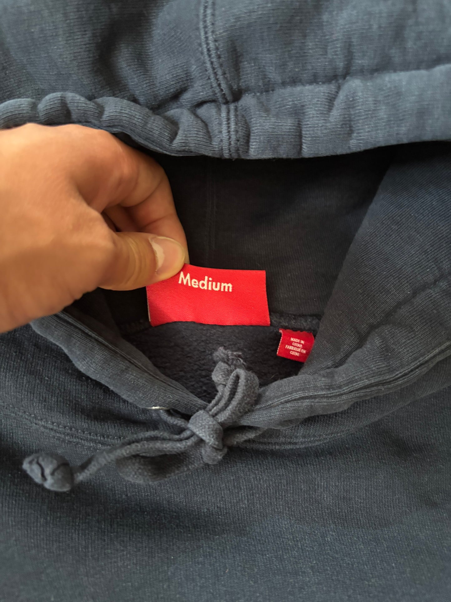 Supreme Washed Old English Hoodie (Str. M)
