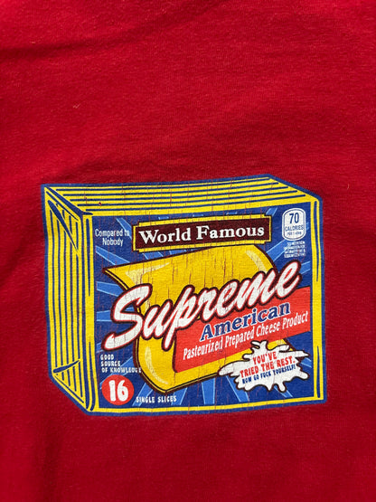 Supreme Cheese Tee (Str. L)