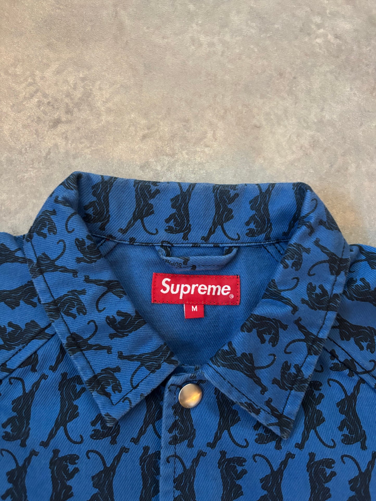 Supreme Snap Front Twill Jacket (Str. M)