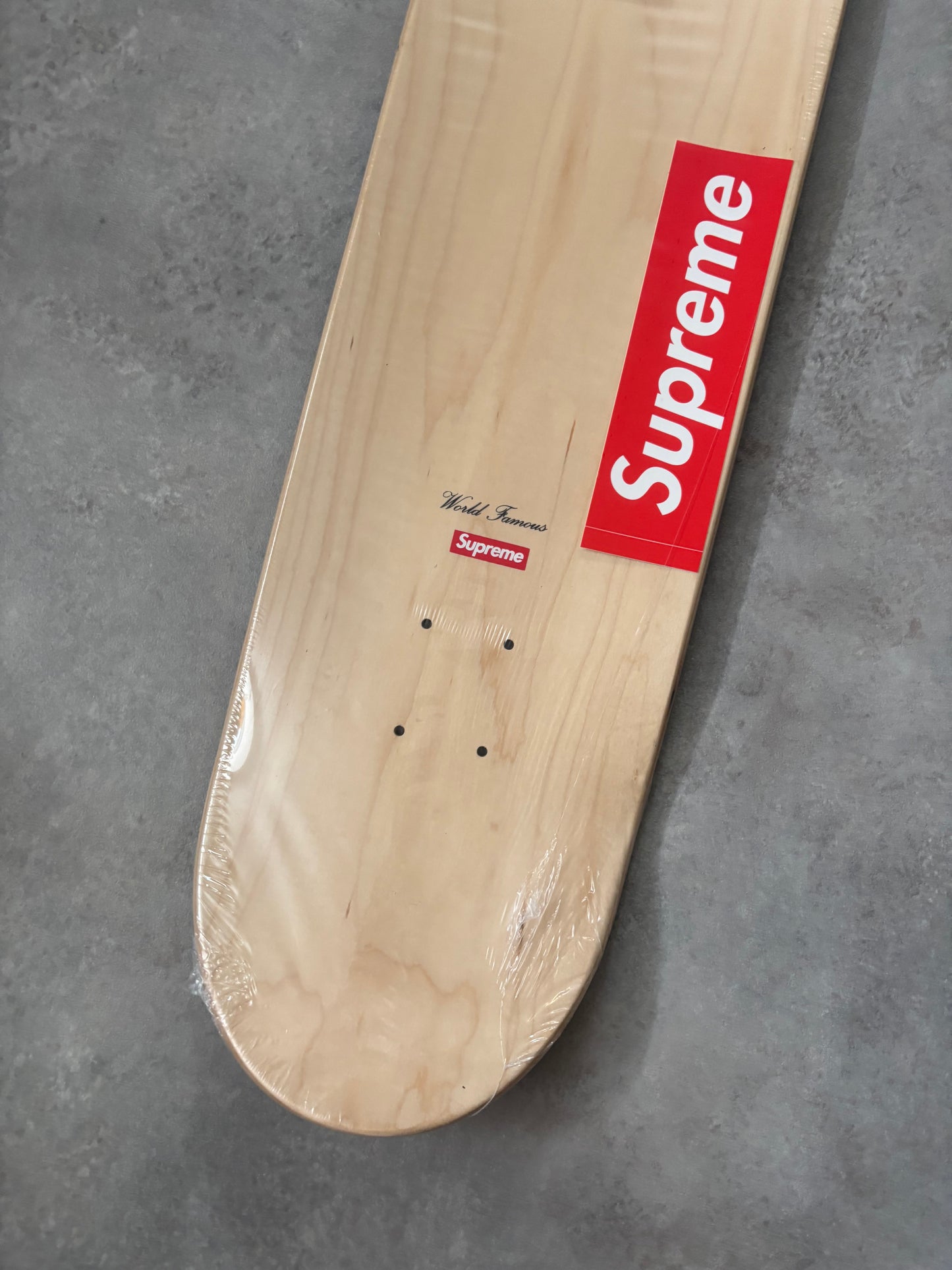 Supreme Arabic Logo Skateboard Deck