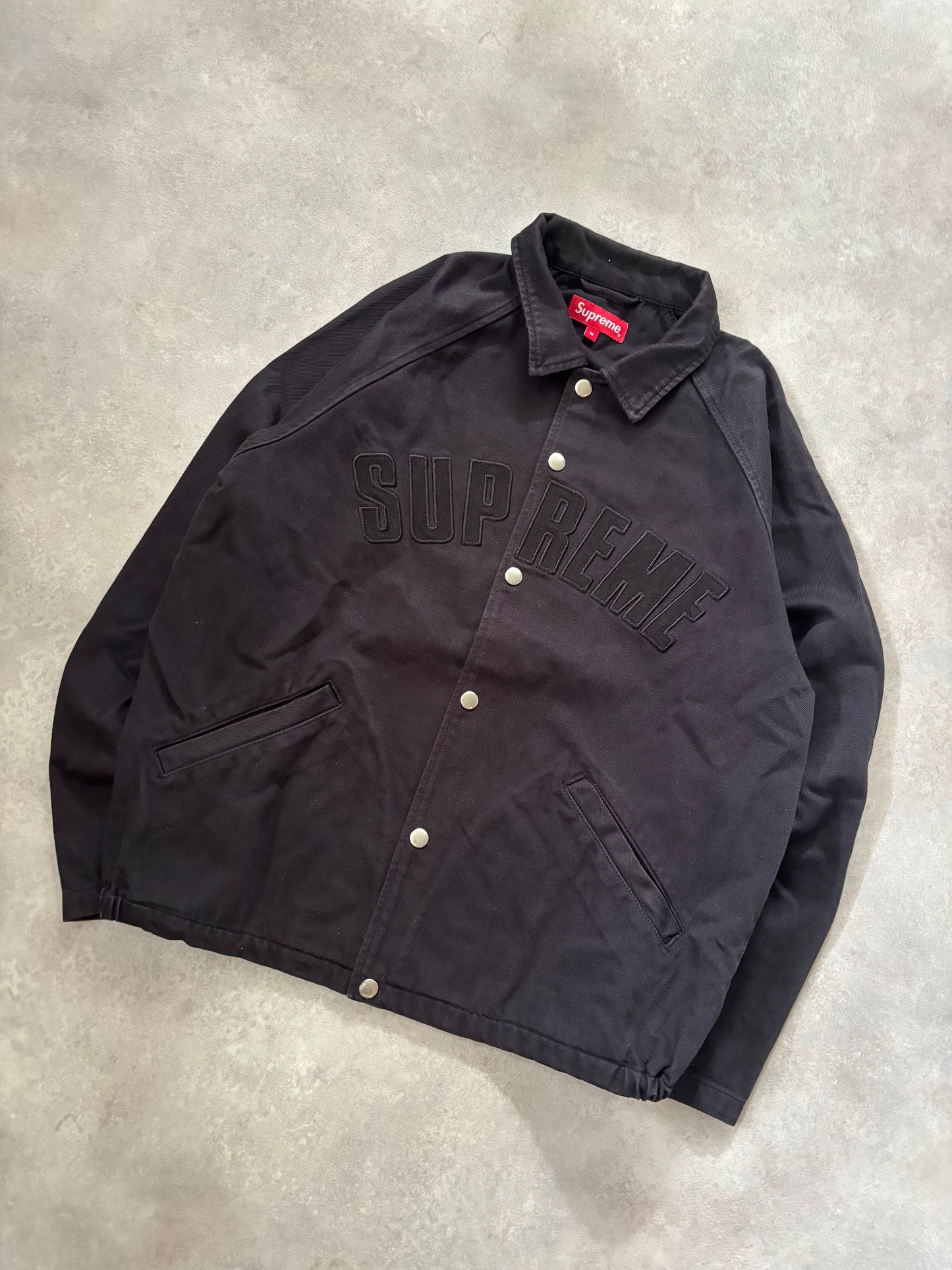 Supreme Snap Front Twill Jacket (Str. M)
