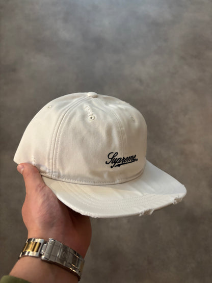 Supreme Distressed Script 6-Panel