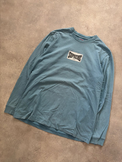 Supreme Woven Label L/S Top (Str. M)