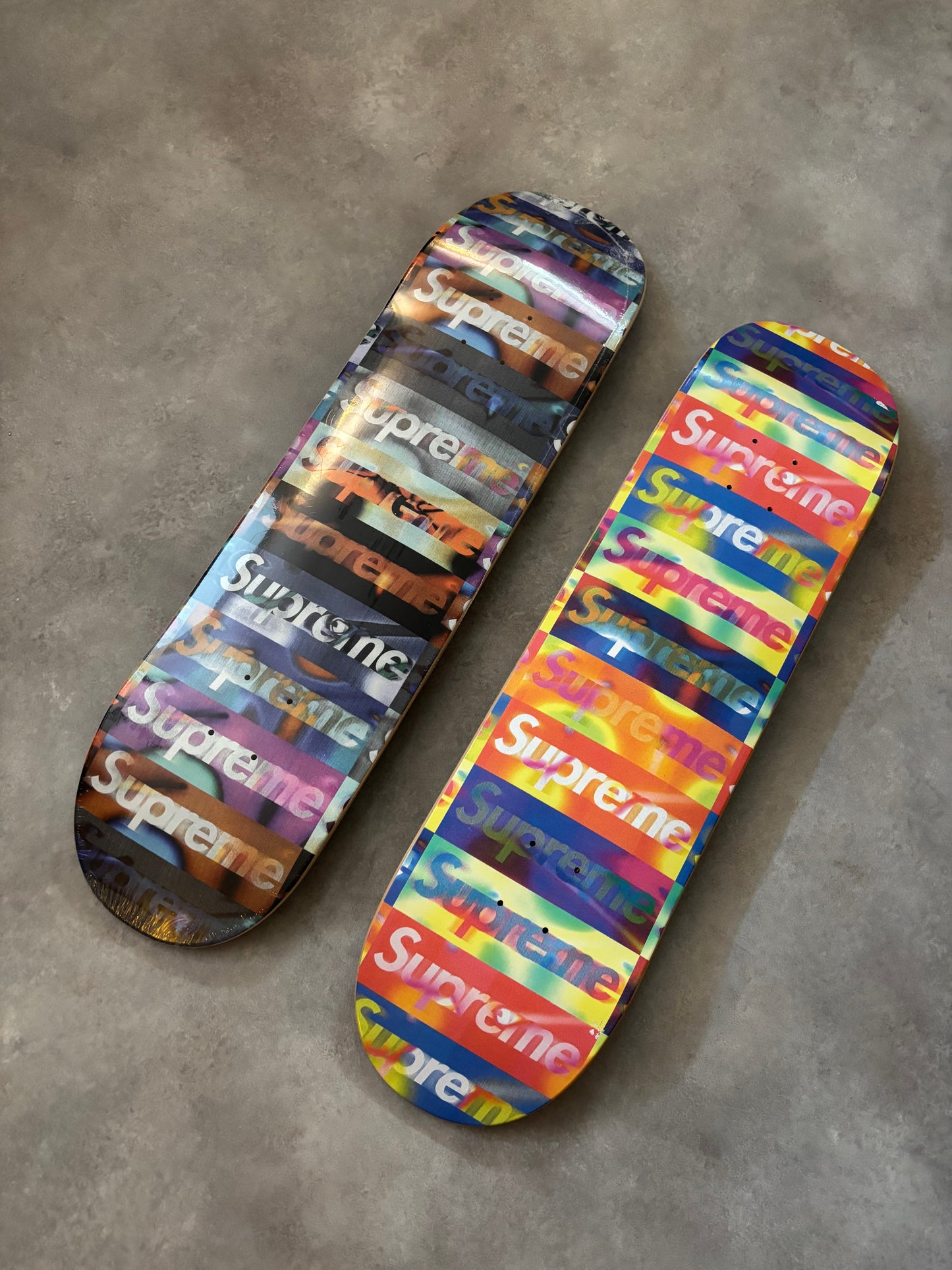 Supreme Distorted Logo Skateboard Deck
