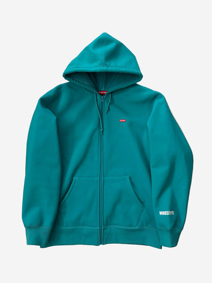 Supreme Windstopper Zip Up Hooded Sweatshirt (Str. M)