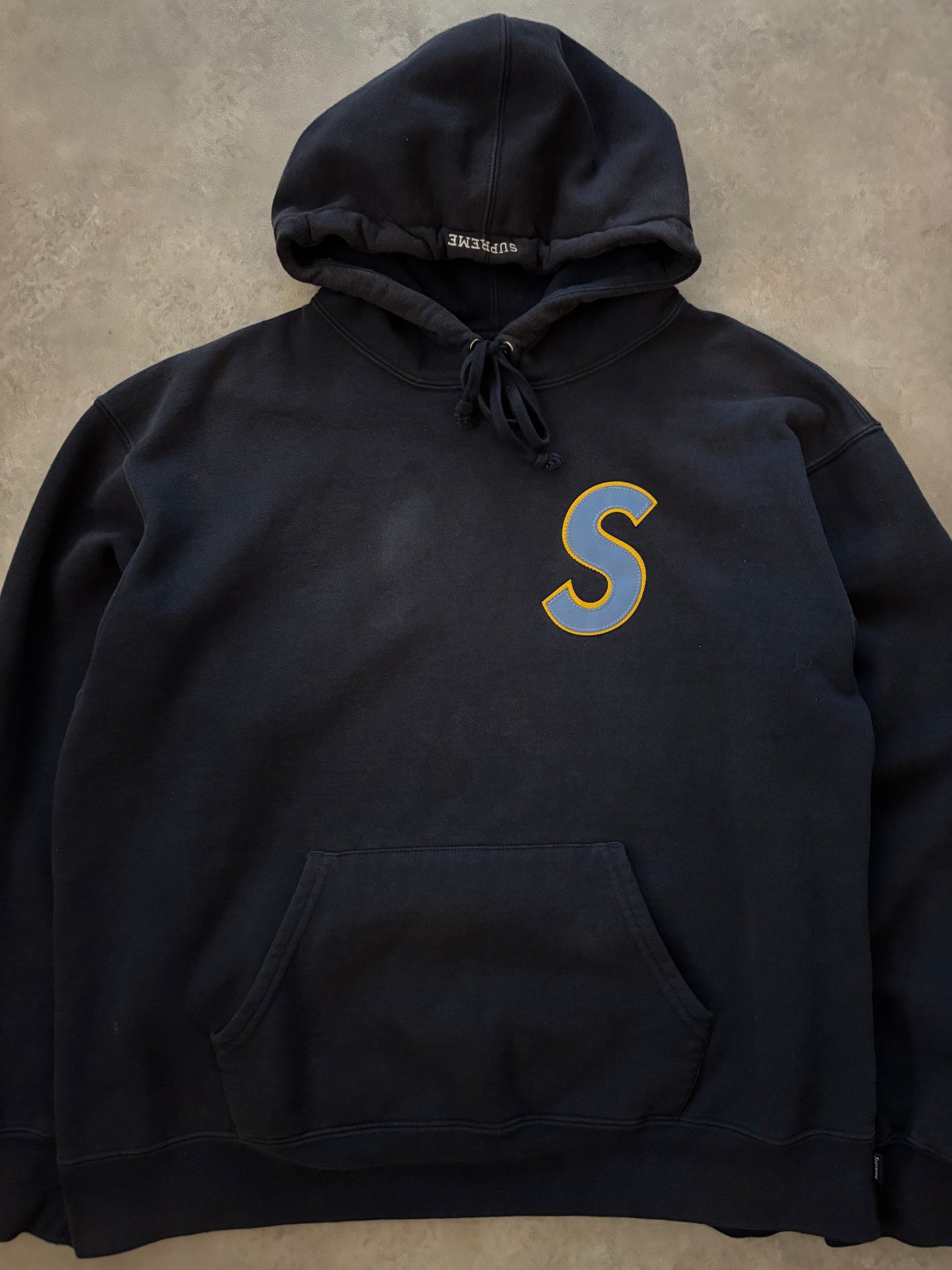 Supreme S Logo Hooded Sweatshirt (Str. L)