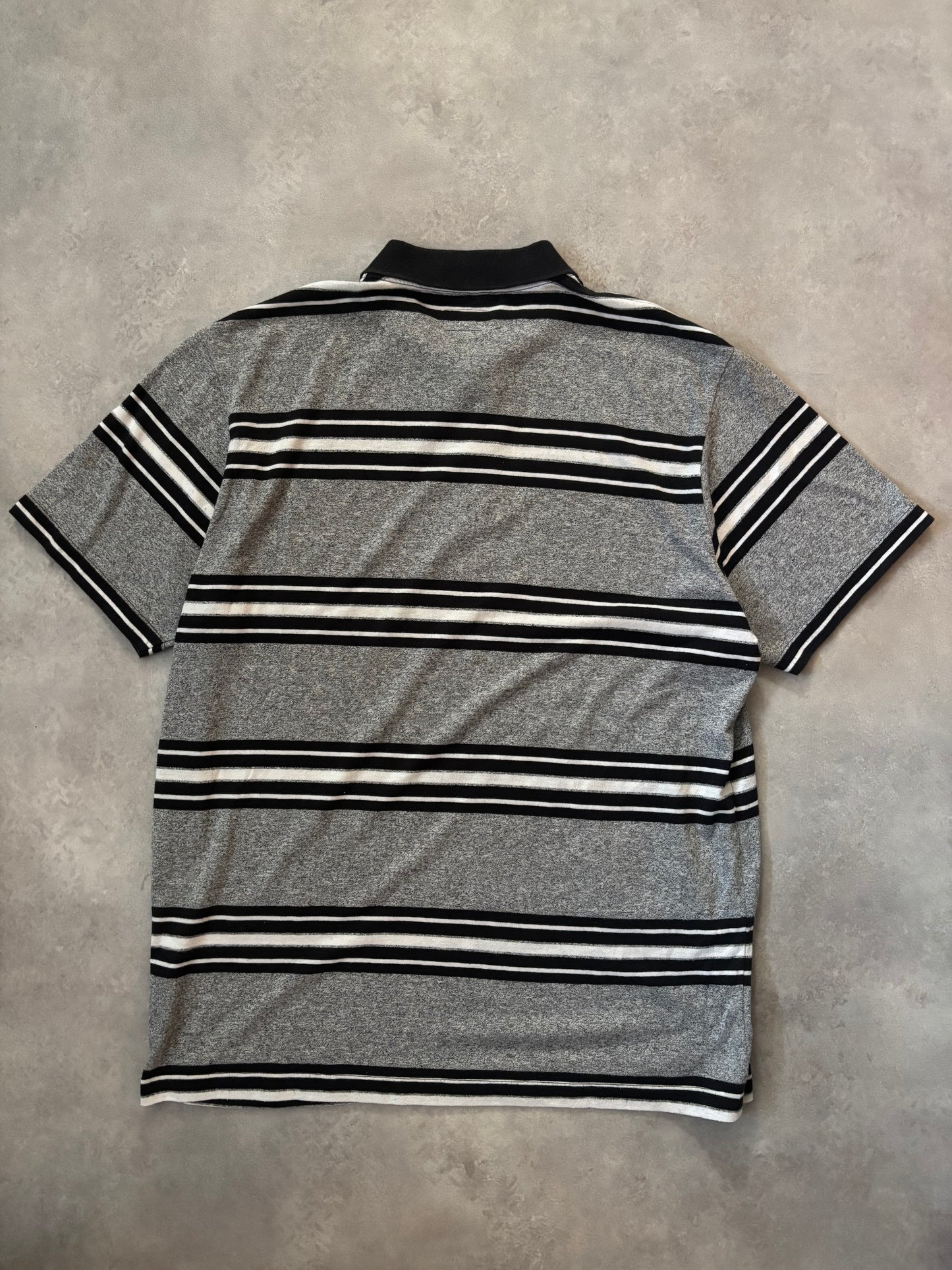 Supreme Heather Stripe Polo (Str. XL)