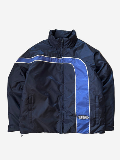 Supreme Stripe Puffer Jacket (Str. S)