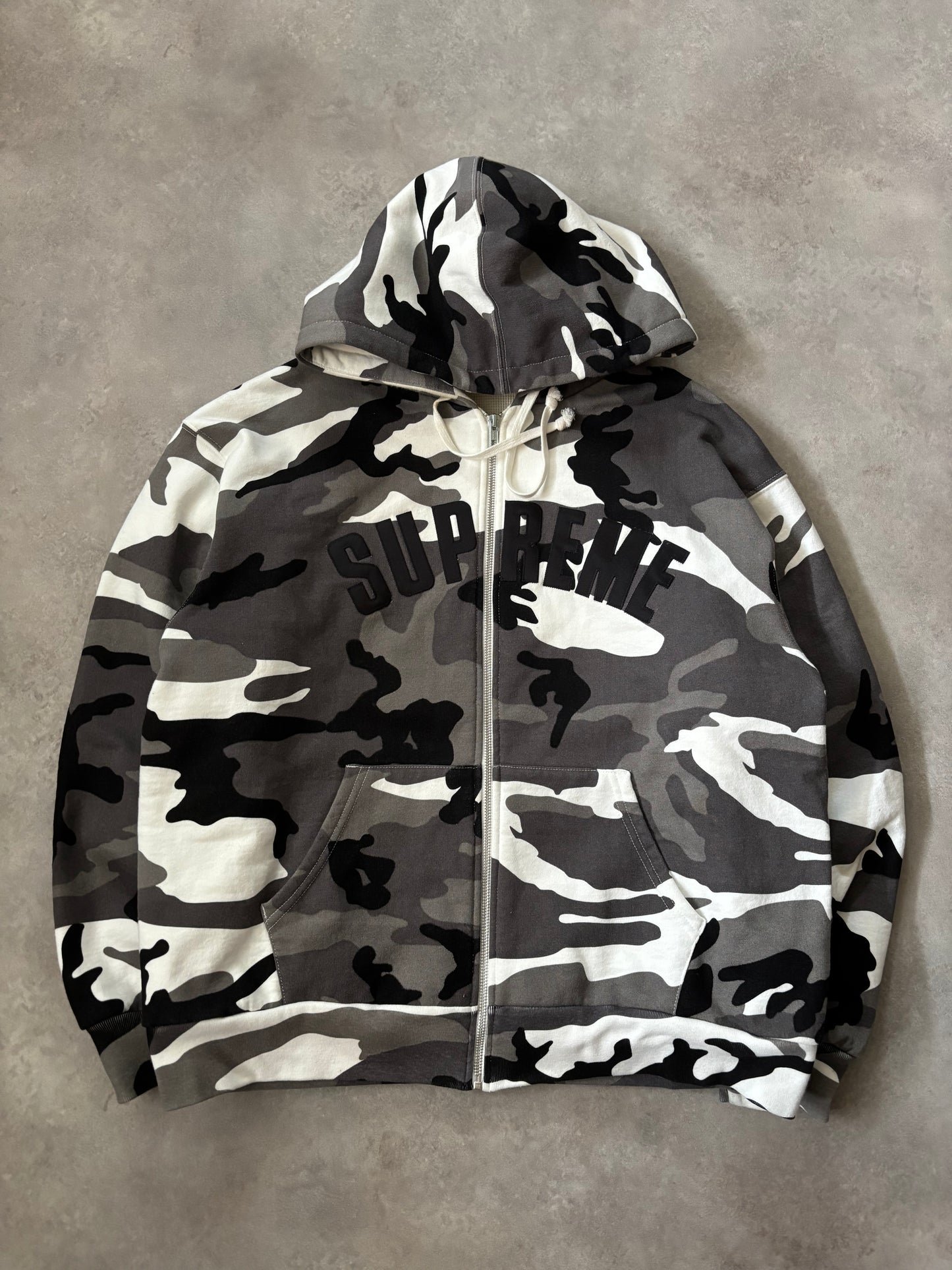 Supreme Arc Thermal Lined Zip Up Hoodie (Str. L)