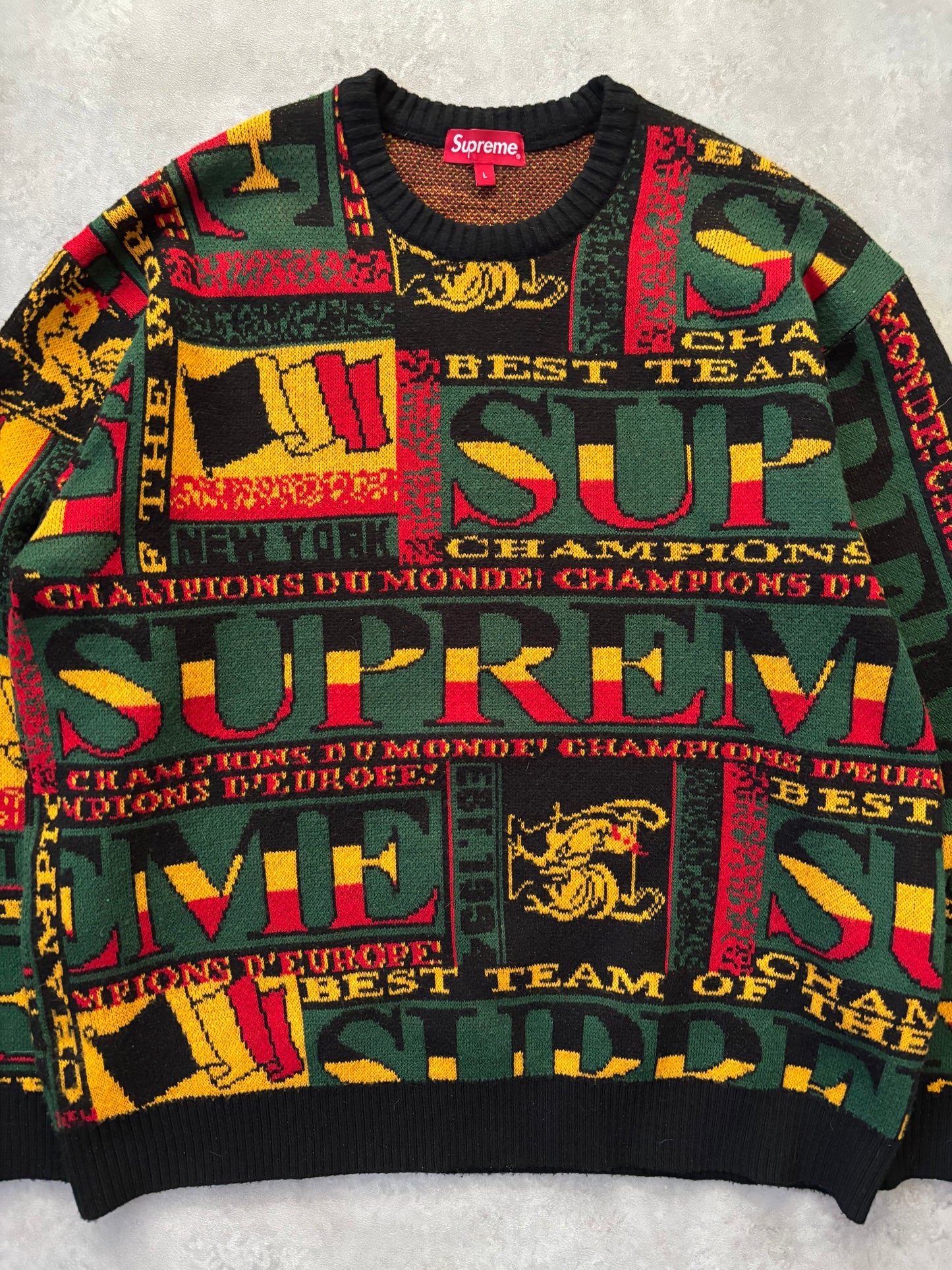 Supreme Scarf Sweater (Str. L)