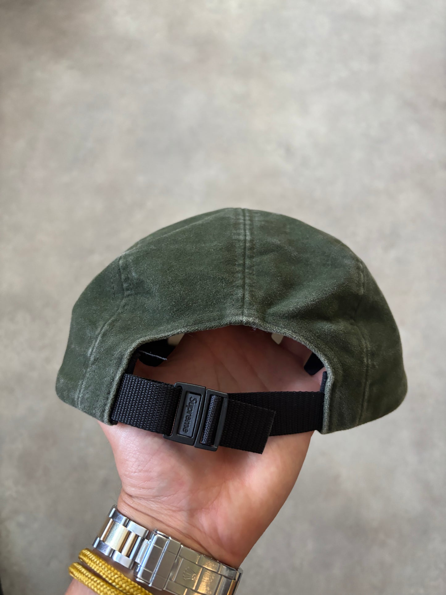 Supreme 2-Tone Moleskin Camp Cap