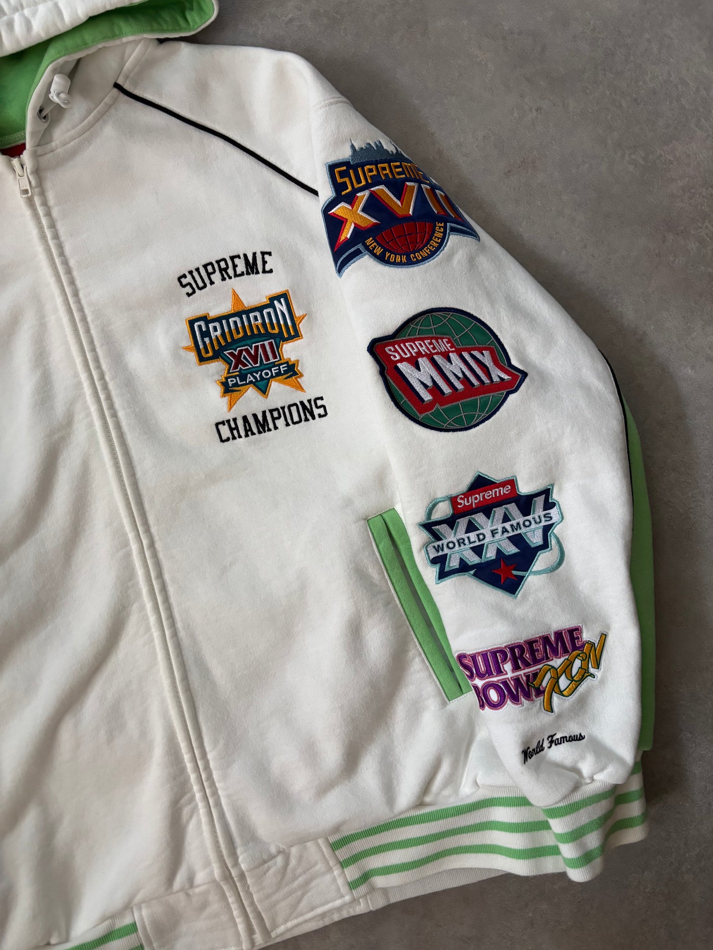 Supreme Playoffs Zip Up Hoodie (Str. M)