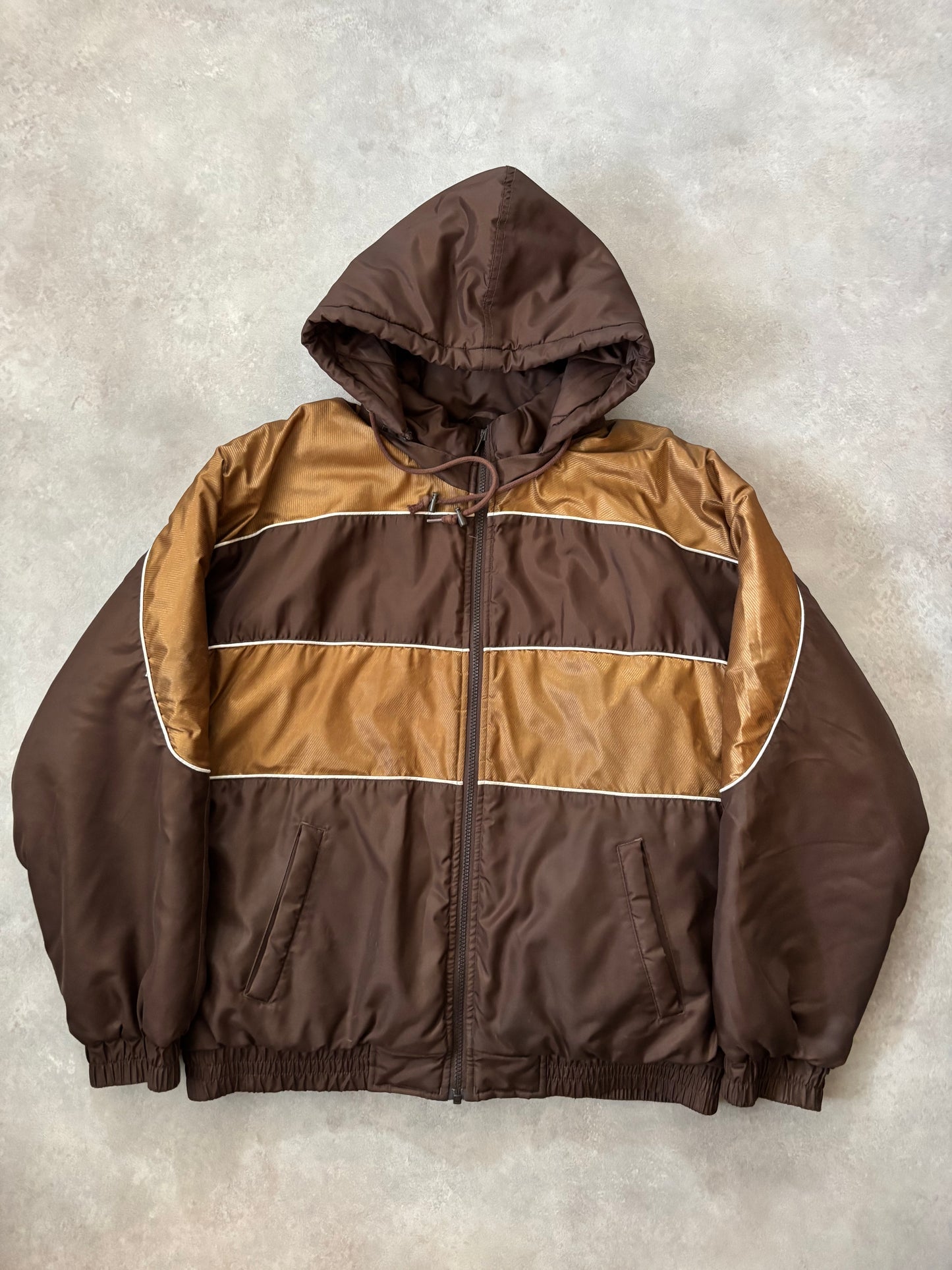 Supreme Sports Piping Puffy Jacket (Str. M)